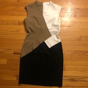 Calvin Klein Geometric Dress